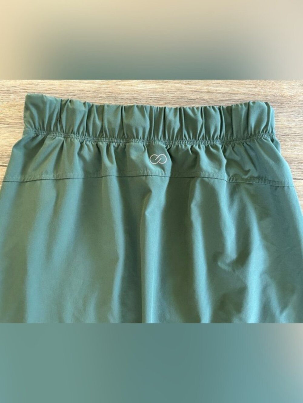 Calia By Carrie Underwood Drawstring Elastic Waist Athletic Skirt Green Sporty - Picture 11 of 12